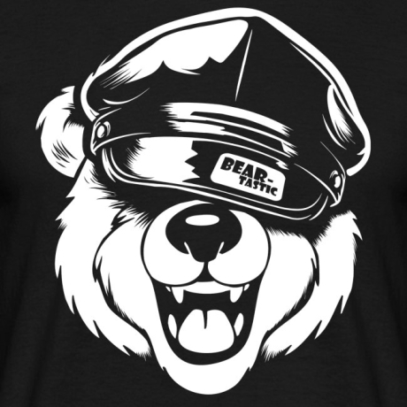 T-Shirt Bear-Tastic "Funny Leather Bear"