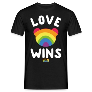 T-Shirt Bear-Tastic "Love Wins"